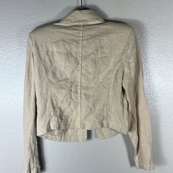 (SOLD) L'AGENCE Dolly Crop Linen Blazer - Picture 9 of 9